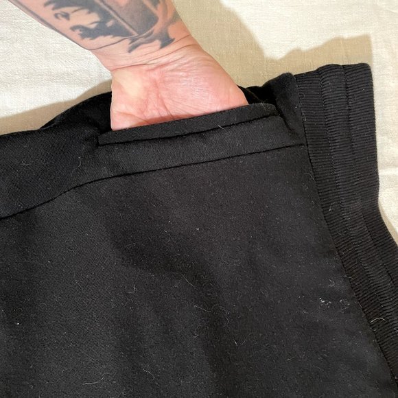 Jones New York Black Cotton Blend Skort Skirt with Shorts and Pockets XXL - Picture 3 of 6